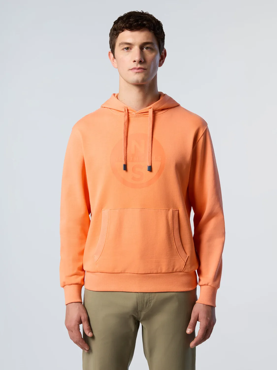 North Sails sweat capuche maxi logo coton bio