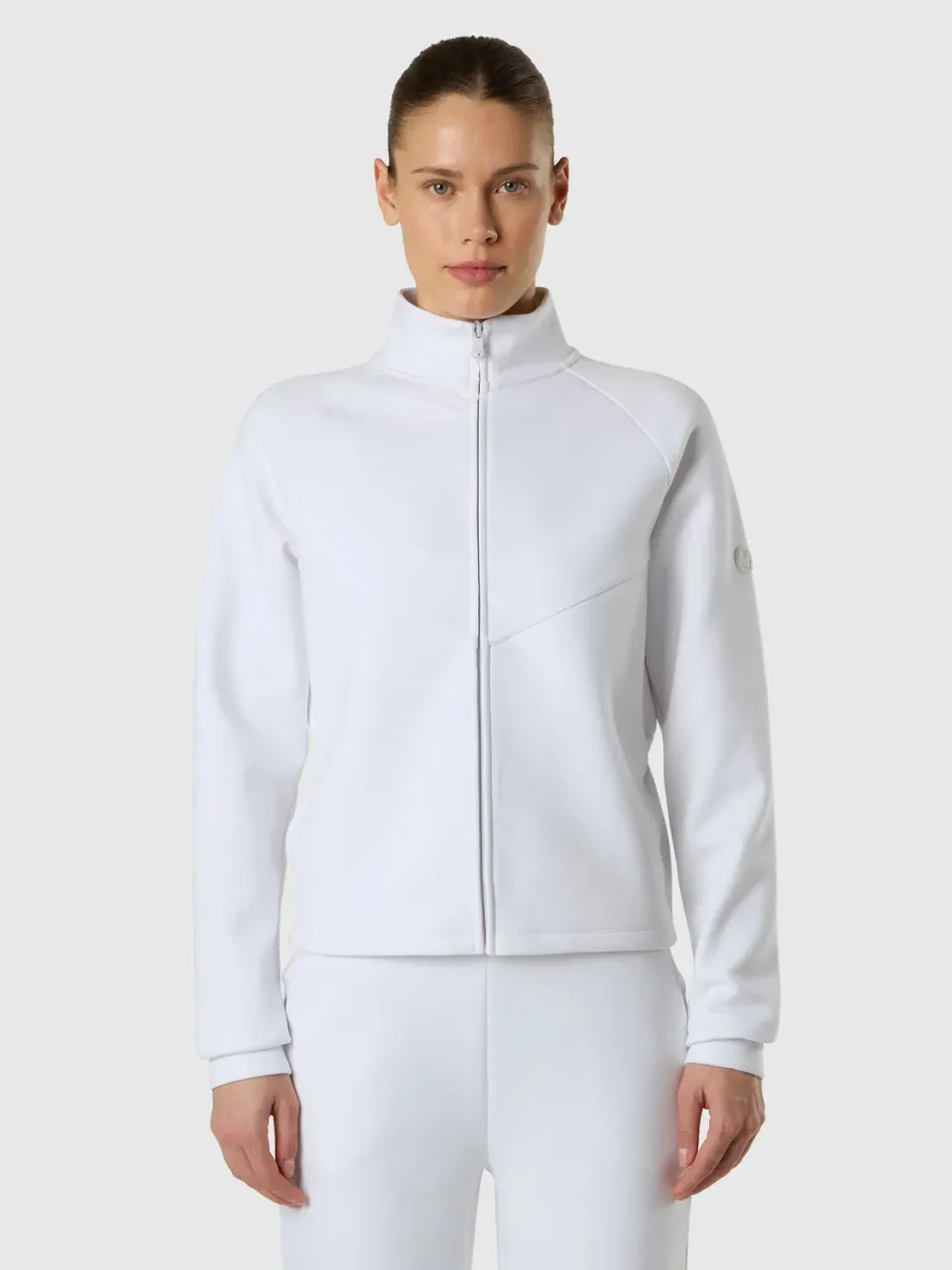 North Sails Interlock sweat zippé col montant recyclé