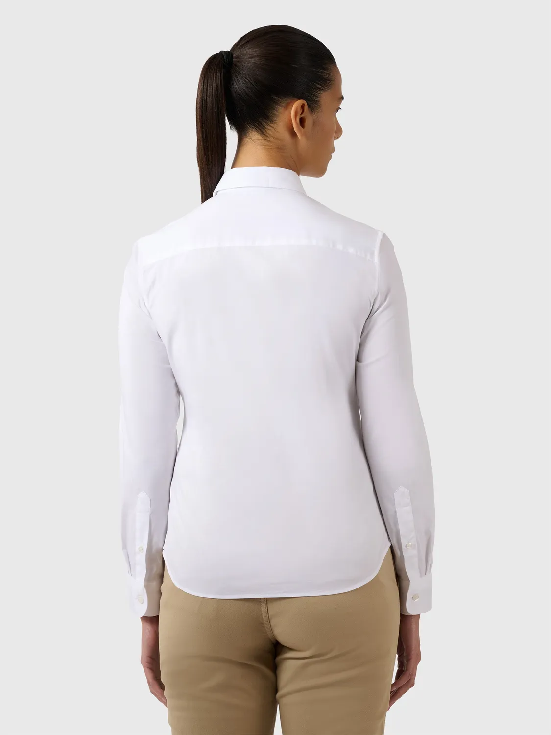 North Sails Poplin Shirt chemise femme blanc popeline