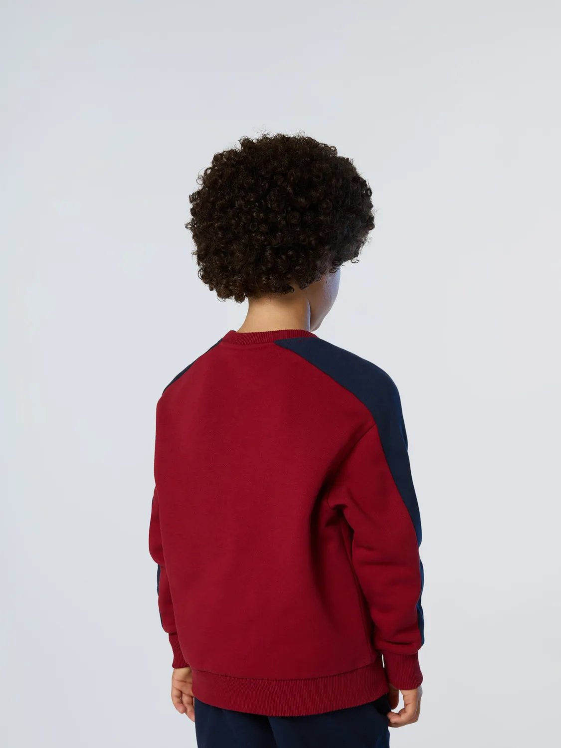 North Sails sweat flock imprimé coton bio