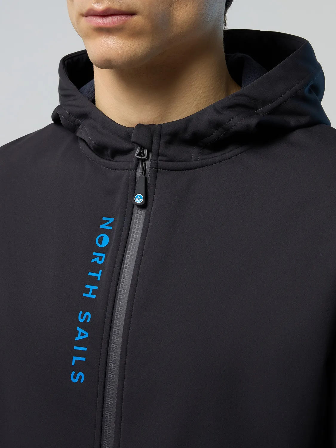 North Sails SoftShell+ sweat zippé capuche deckwear