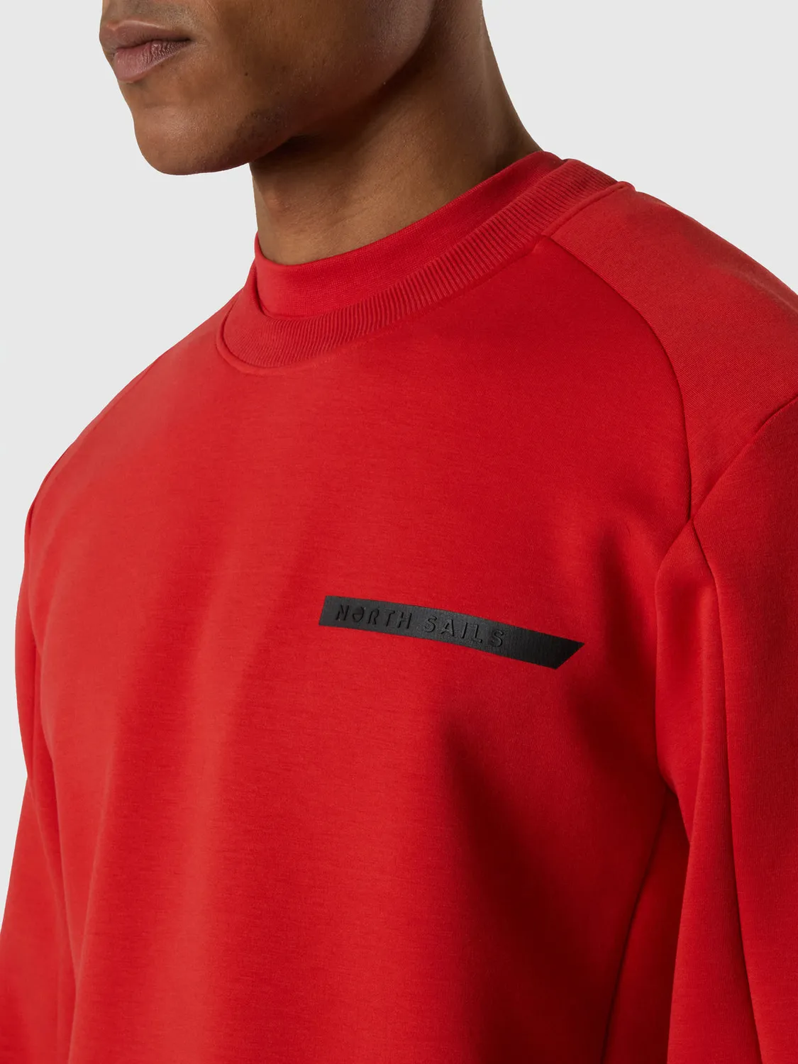 North Sails Scuba sweat col rond poche zippée