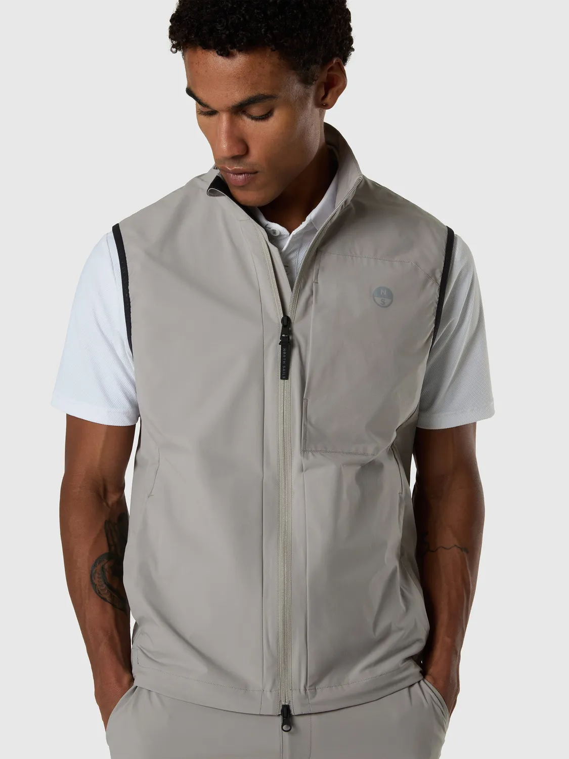 North Sails Mistral Packable gilet homme pliable léger