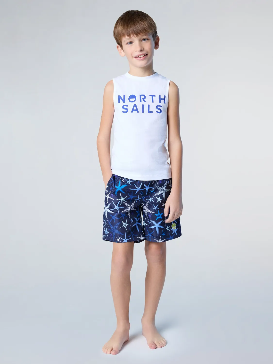 North Sails Débardeur enfant logo surf blue