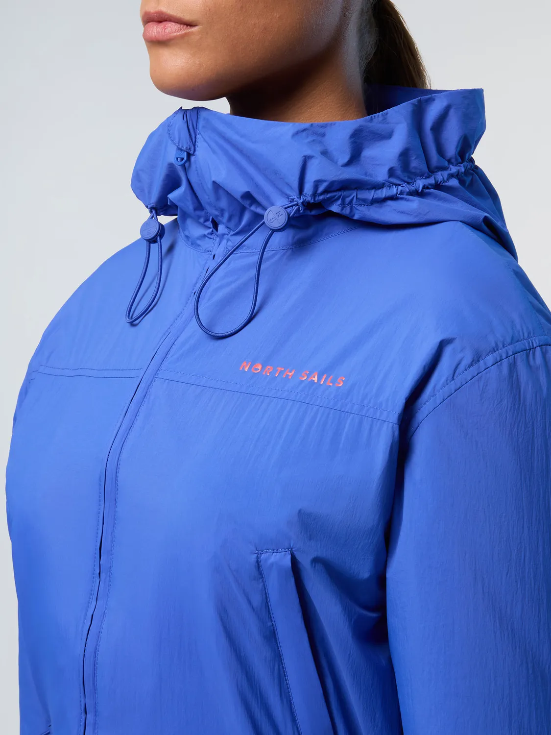North Sails veste Upcycled patchwork taille resserrée