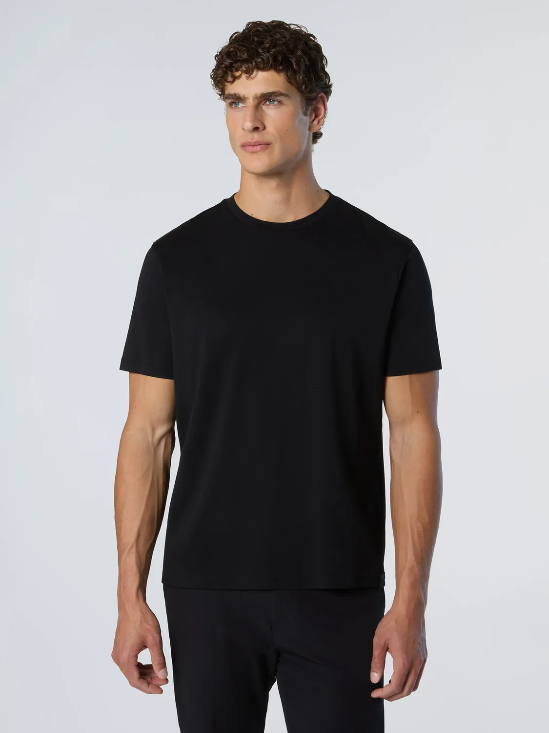 North Sails t-shirt interlock coton bio label