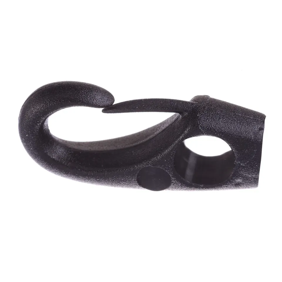 RWO R8404 crochet nylon 4 mm noir lot de 2
