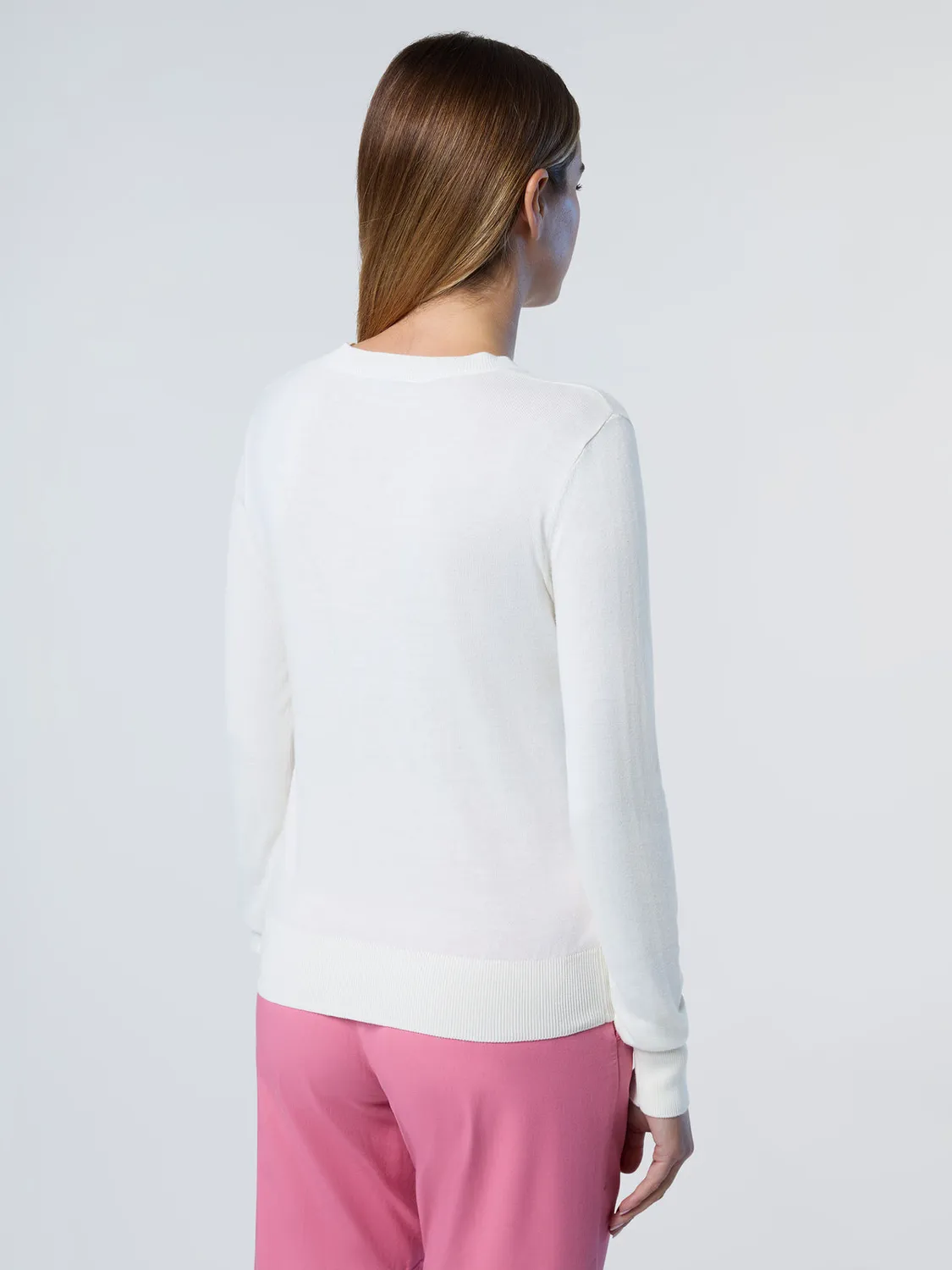 North Sails pull col rond aloe femme coton bio