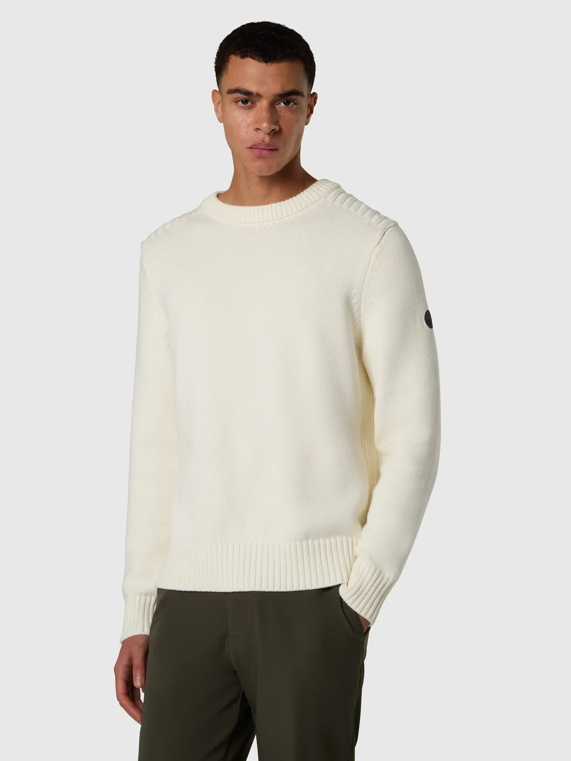 North Sails Chunky pull coton bio marine