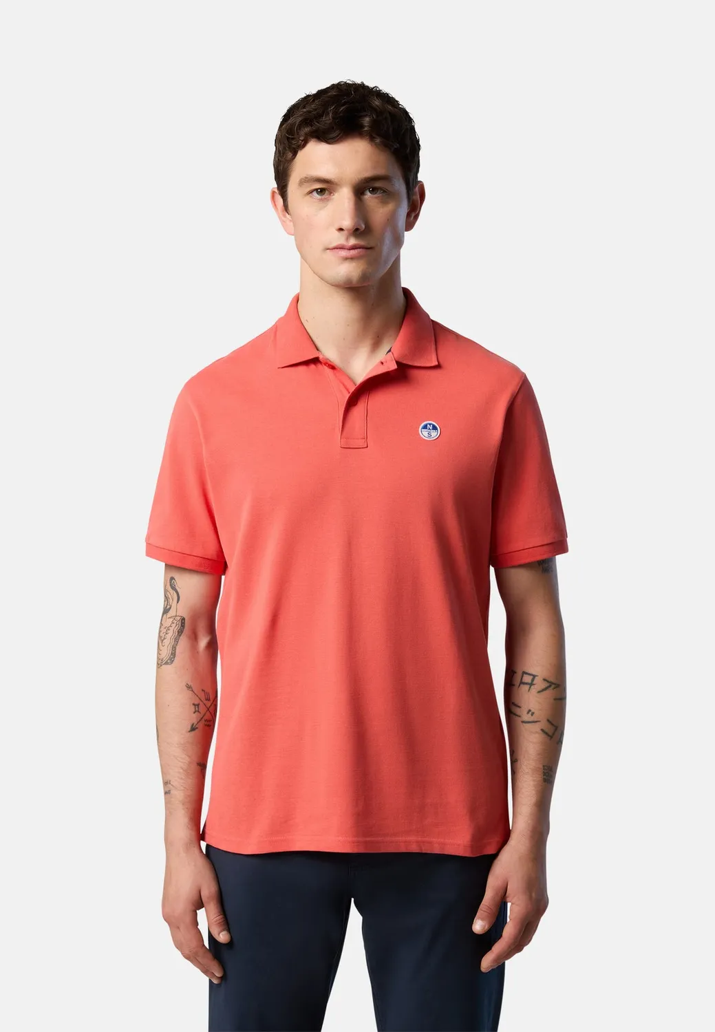 North Sails polo coton bio patch logo homme
