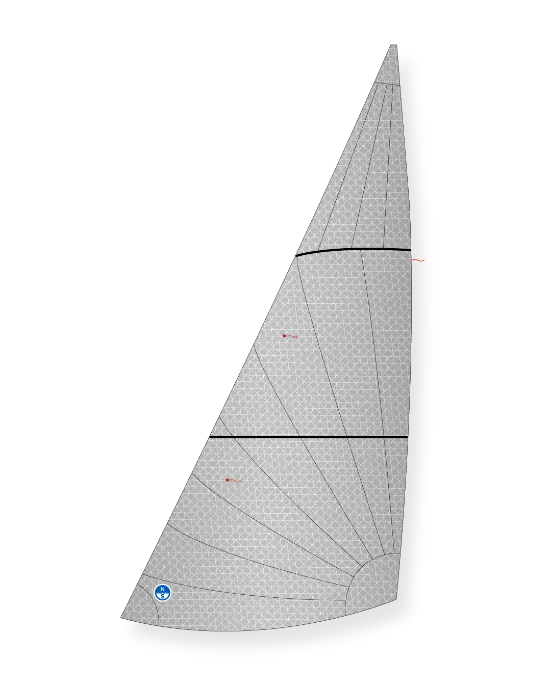 North Sails V-3000 V3J foc radial laminate