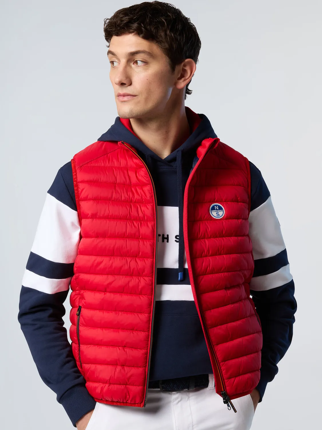 North Sails Zephyr gilet ultra-léger nylon recyclé