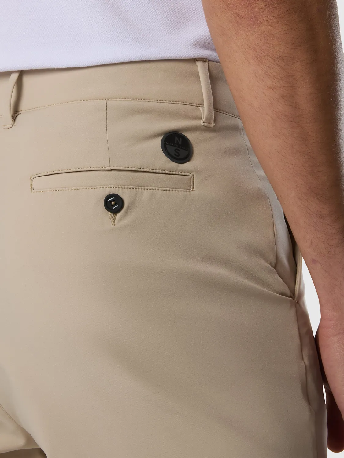 North Sails Freedom short chino beige confort