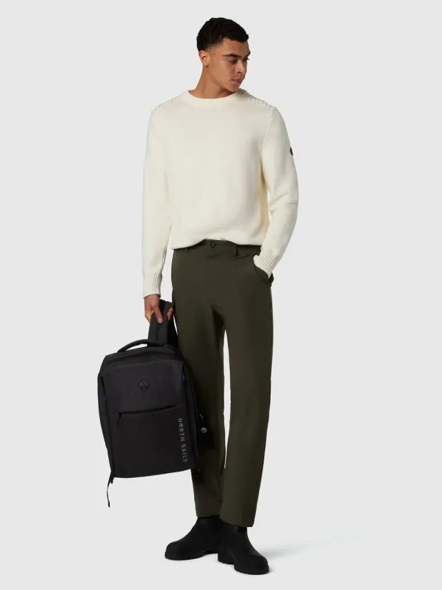 North Sails Chunky pull coton bio marine