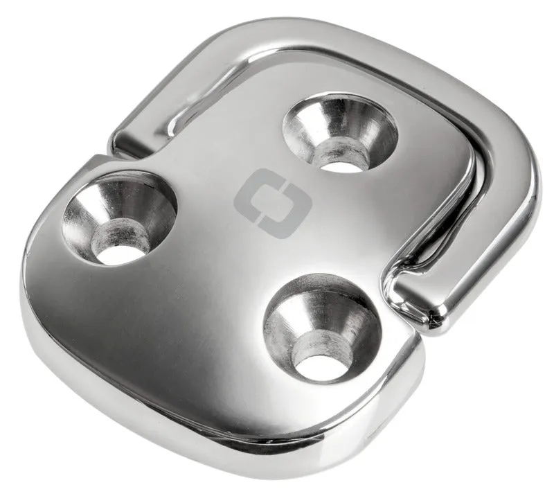 Pontet carré inox 75x60 anneau 8 mm 5100 kg