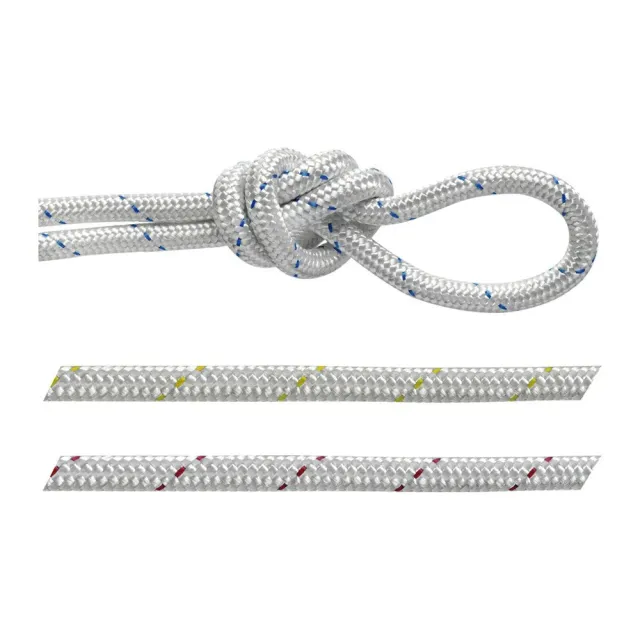 easysea tresse polyester 5 mm blanc bobine 200 m