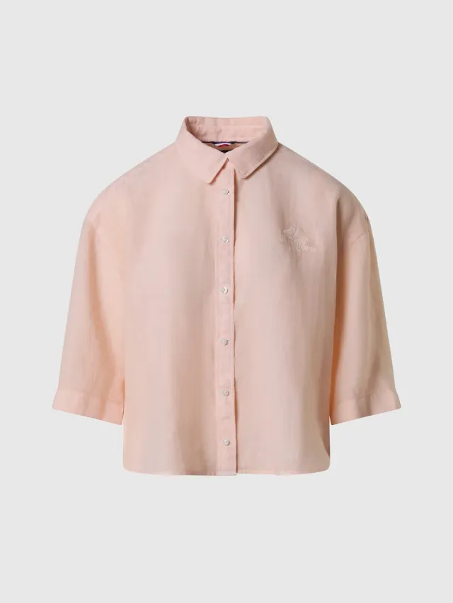 North Sails Saint-Tropez chemise manche courte femme corail