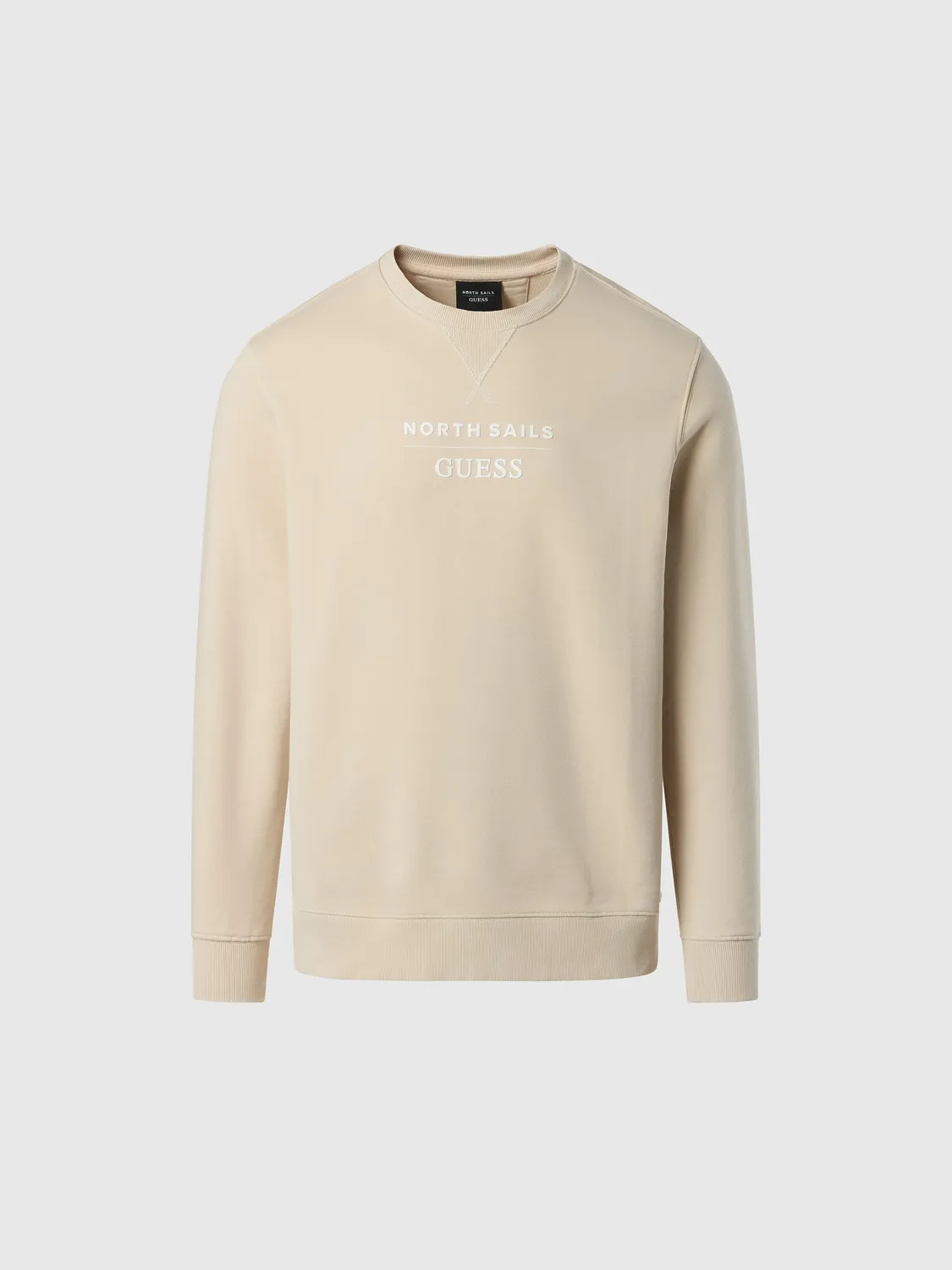 North Sails Guess sweat col rond homme bleu marine régulier