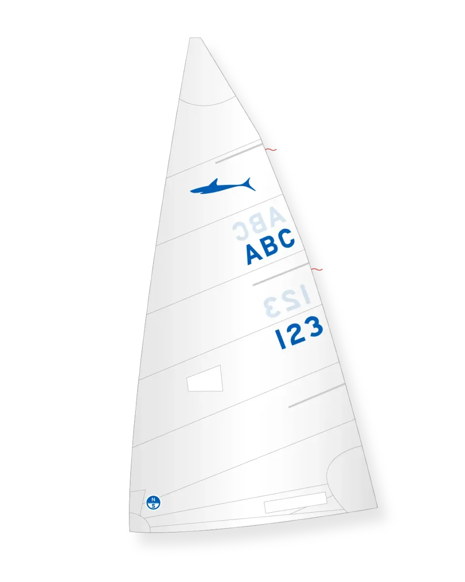 North Sails Shark 24 SM-6 grand-voile Dacron 5,46 oz