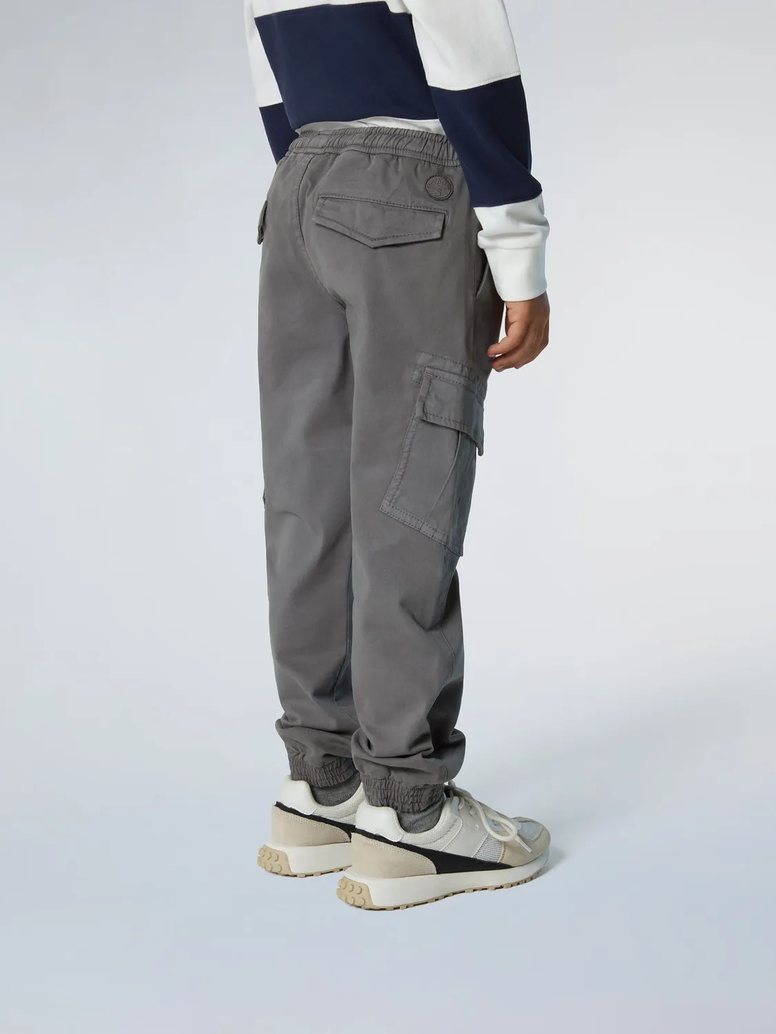 North Sails Cargo pantalon enfant taille élastique coton stretch