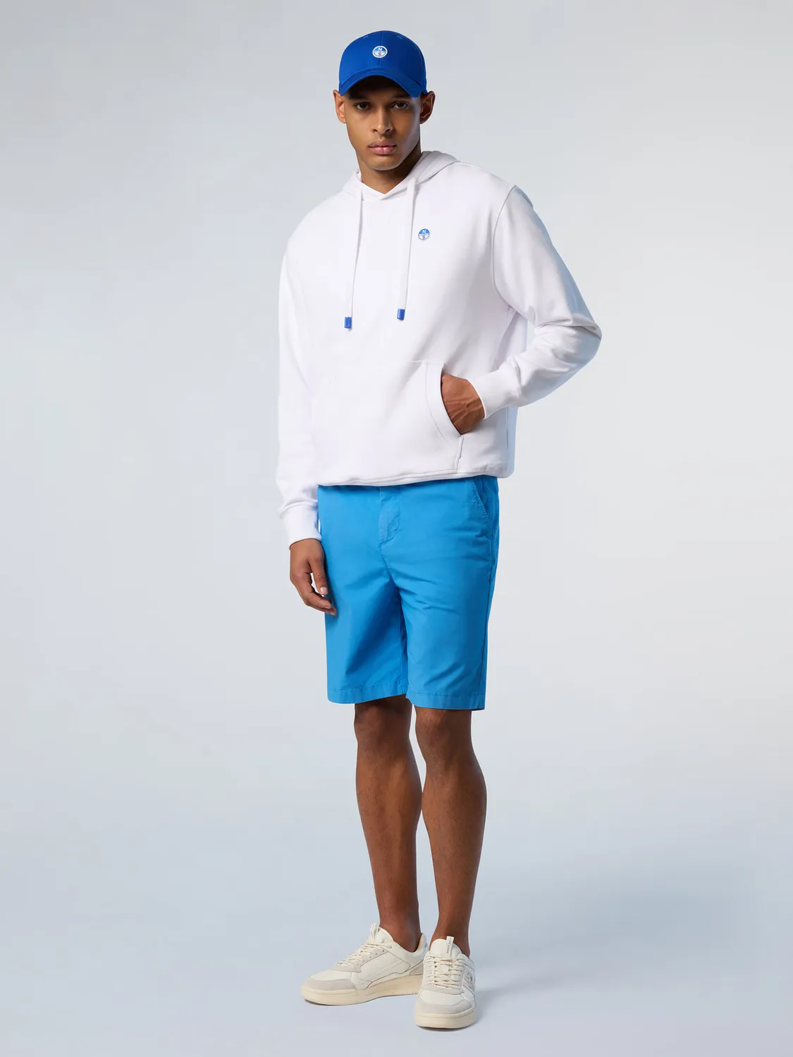 North Sails hoodie patch coton bio