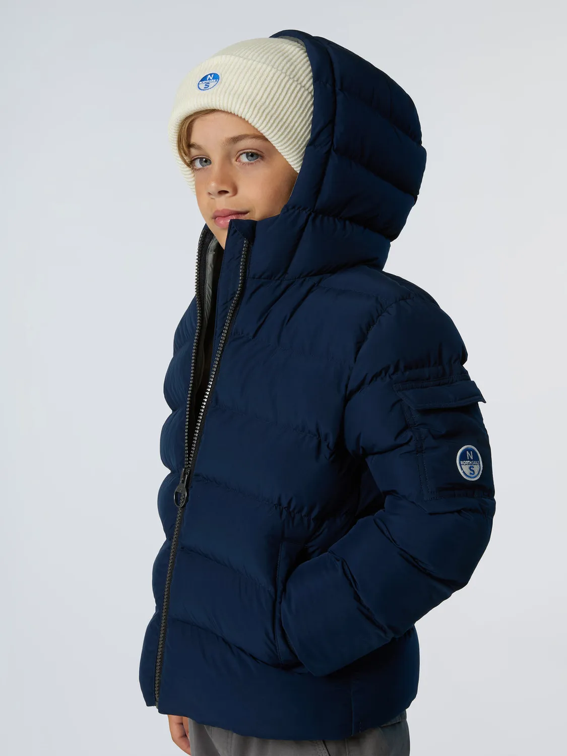 North Sails Beam doudoune enfant matelassée pongee