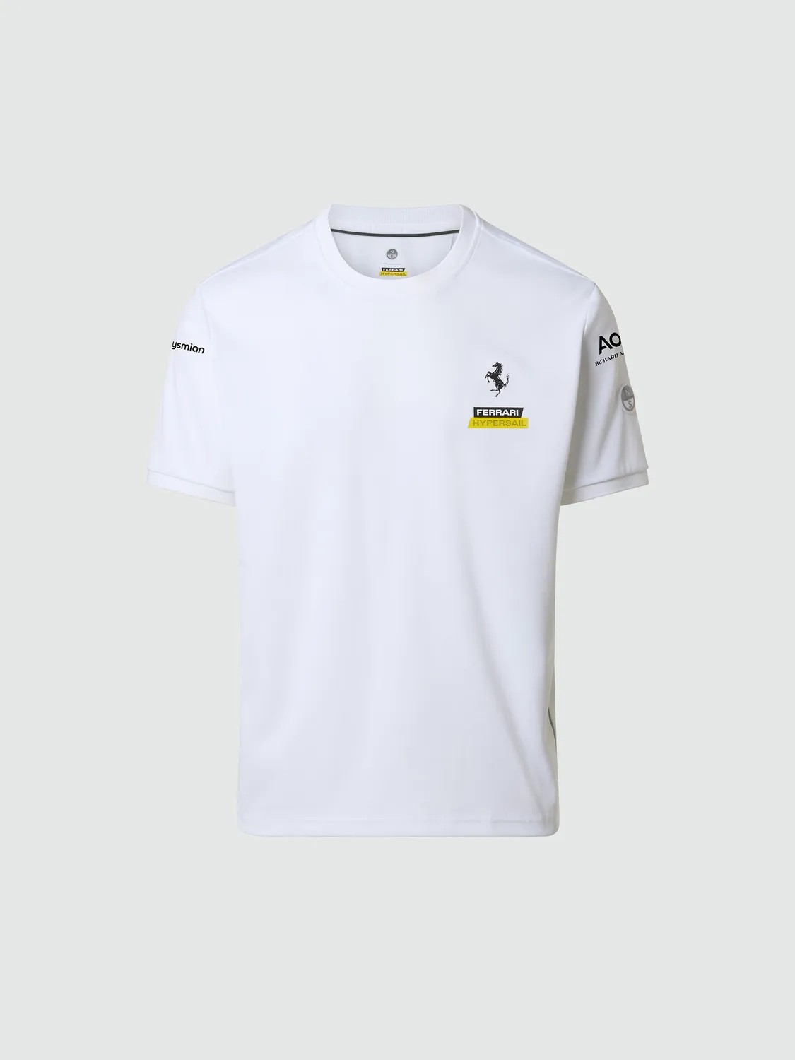 North Sails Ferrari Hypersail t-shirt homme blanc