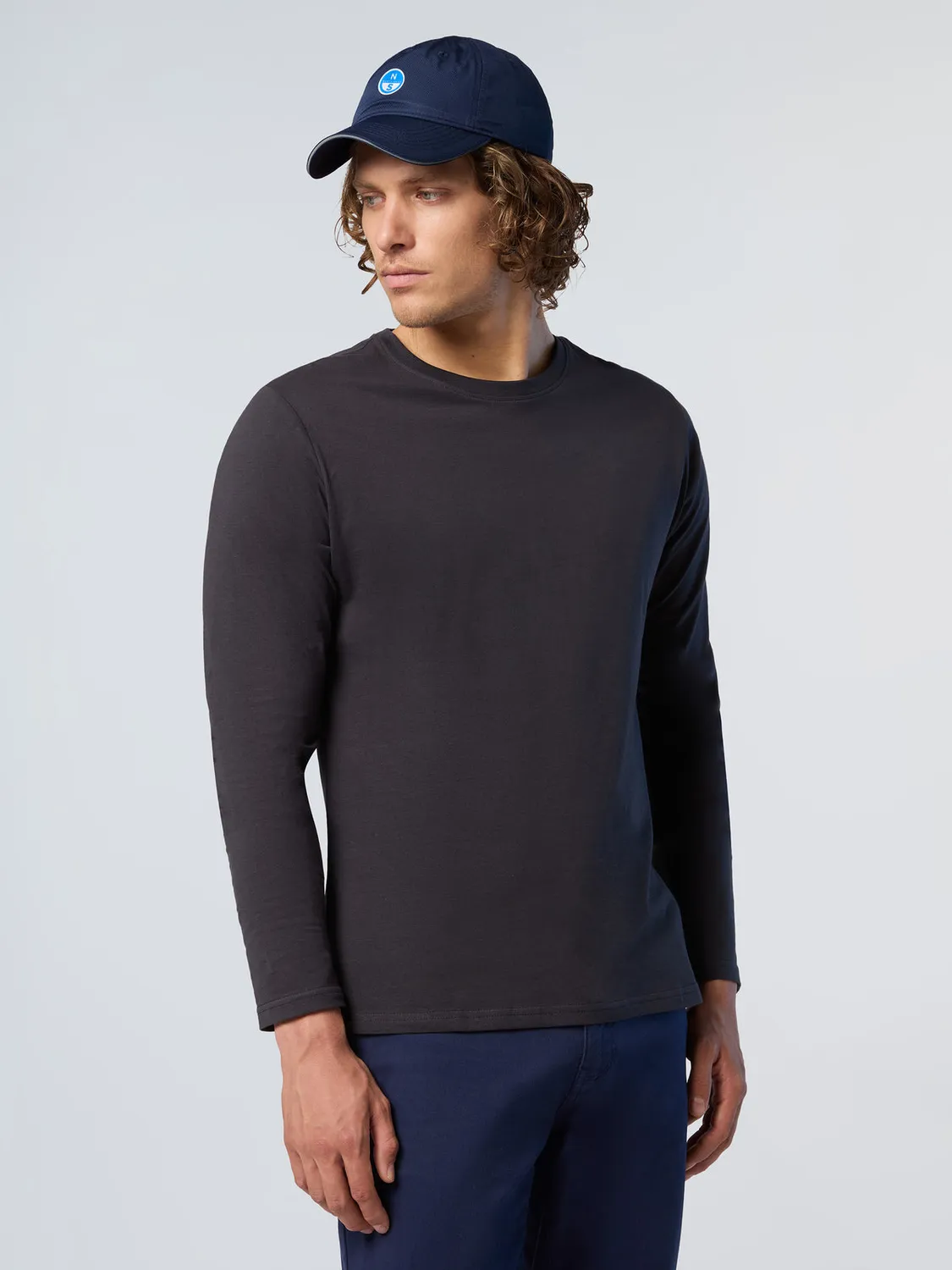 North Sails t-shirt manches longues jersey 100% coton