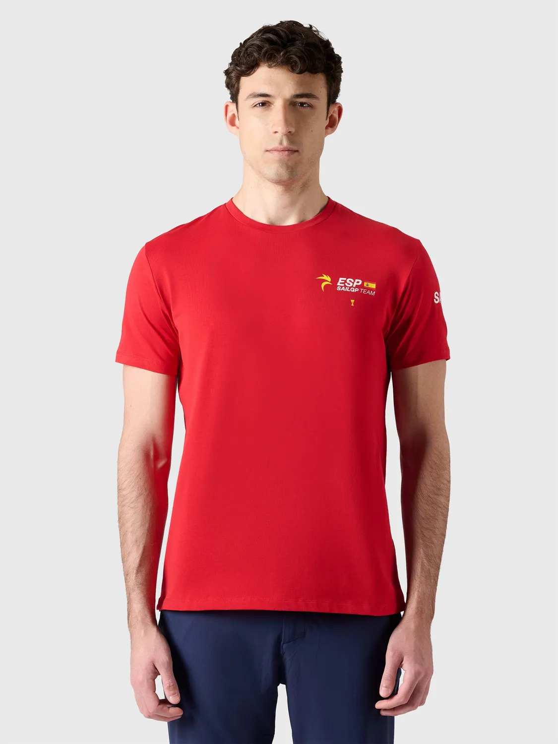 North Sails SailGP t-shirt coton rouge homme