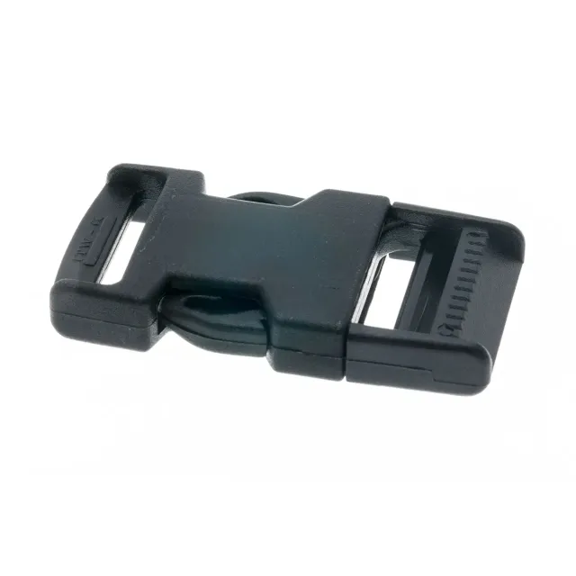 RWO R3274 boucle rapide 30mm nylon noir lot de 2