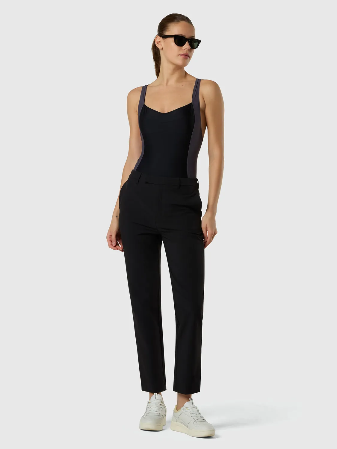 North Sails chino slim stretch nylon recyclé poche zip