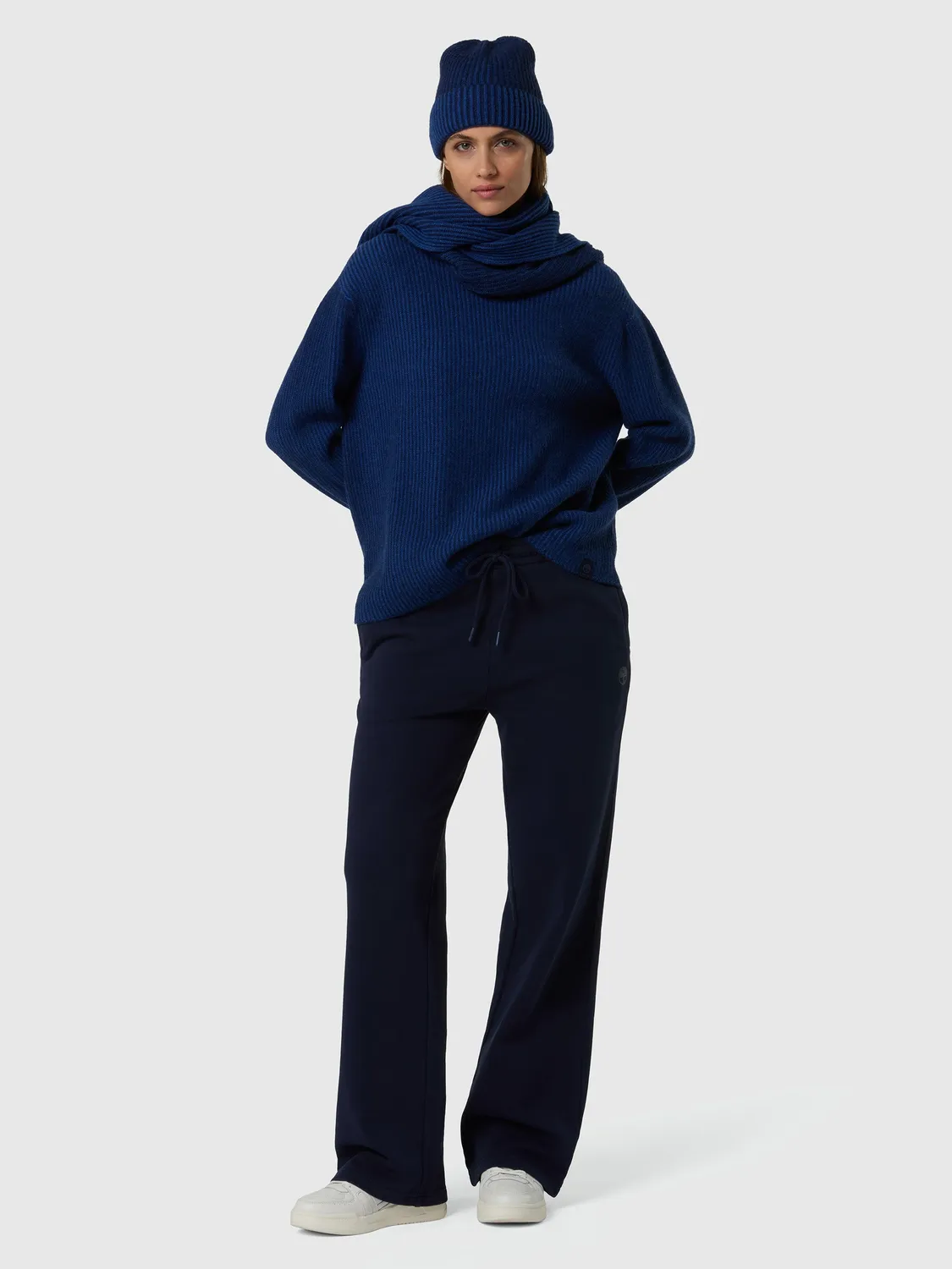 North Sails Vanisé pull col montant femme bleu