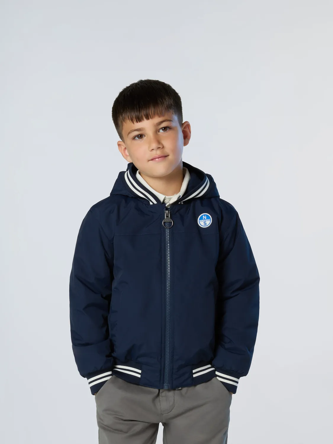 North Sails Sailor veste capuche enfant matelassée