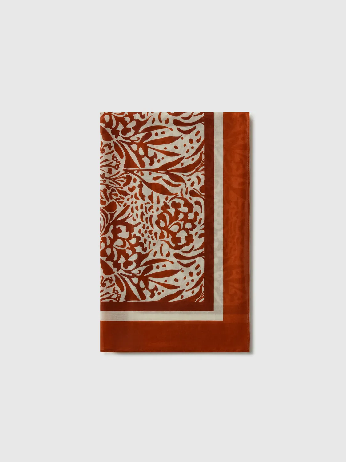 North Sails foulard corail mousseline de coton