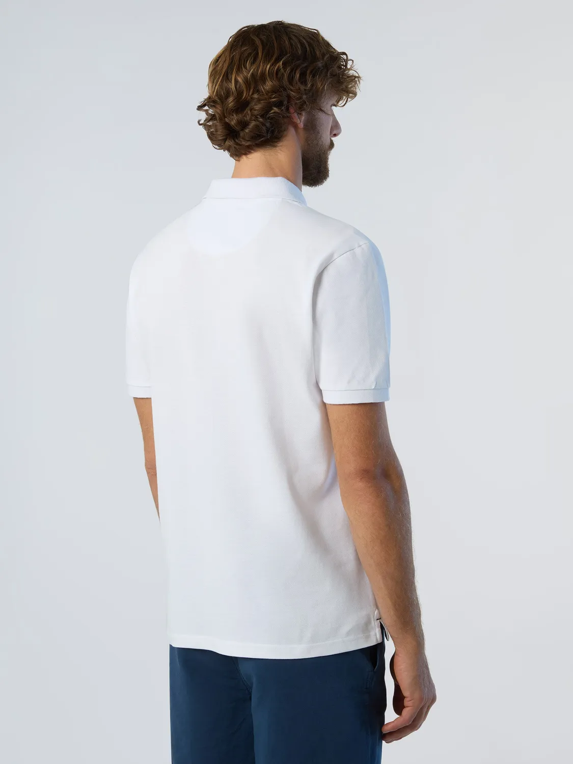 North Sails Polo homme manche courte logo patch régular