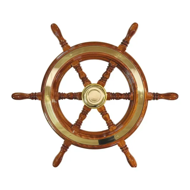 easysea barre à roue 49 cm type génois laiton