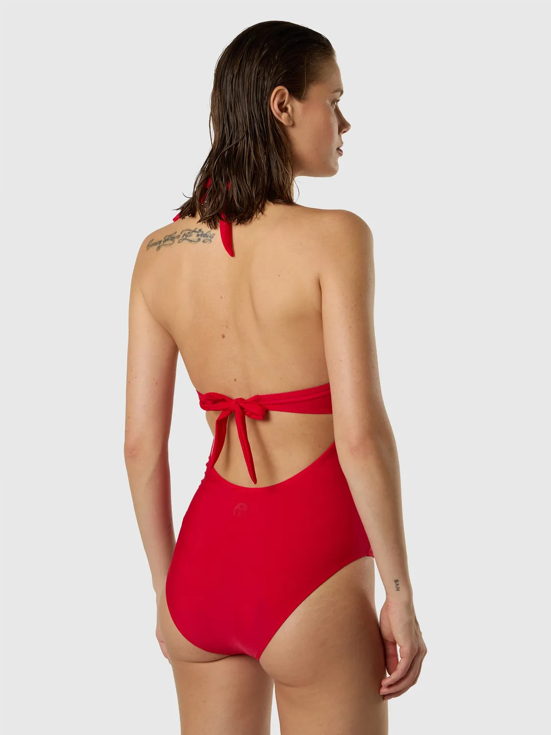 North Sails Maillot de bain drapé rose buganvillier