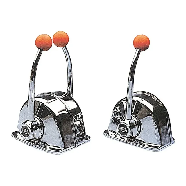 easysea Teleflex Morse MT3 Twin levier bimoteur chromé