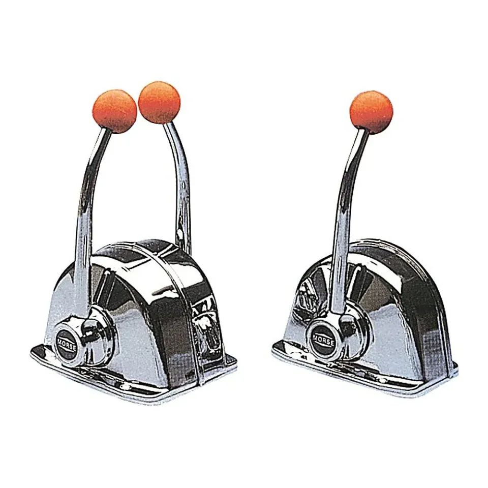 easysea Teleflex Morse MT3 Twin levier bimoteur chromé