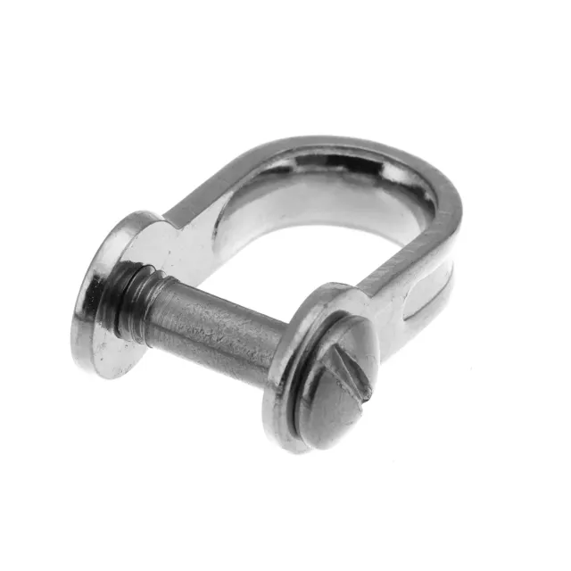 RWO R6057 manille inox 5 mm lot 4 axe fendu