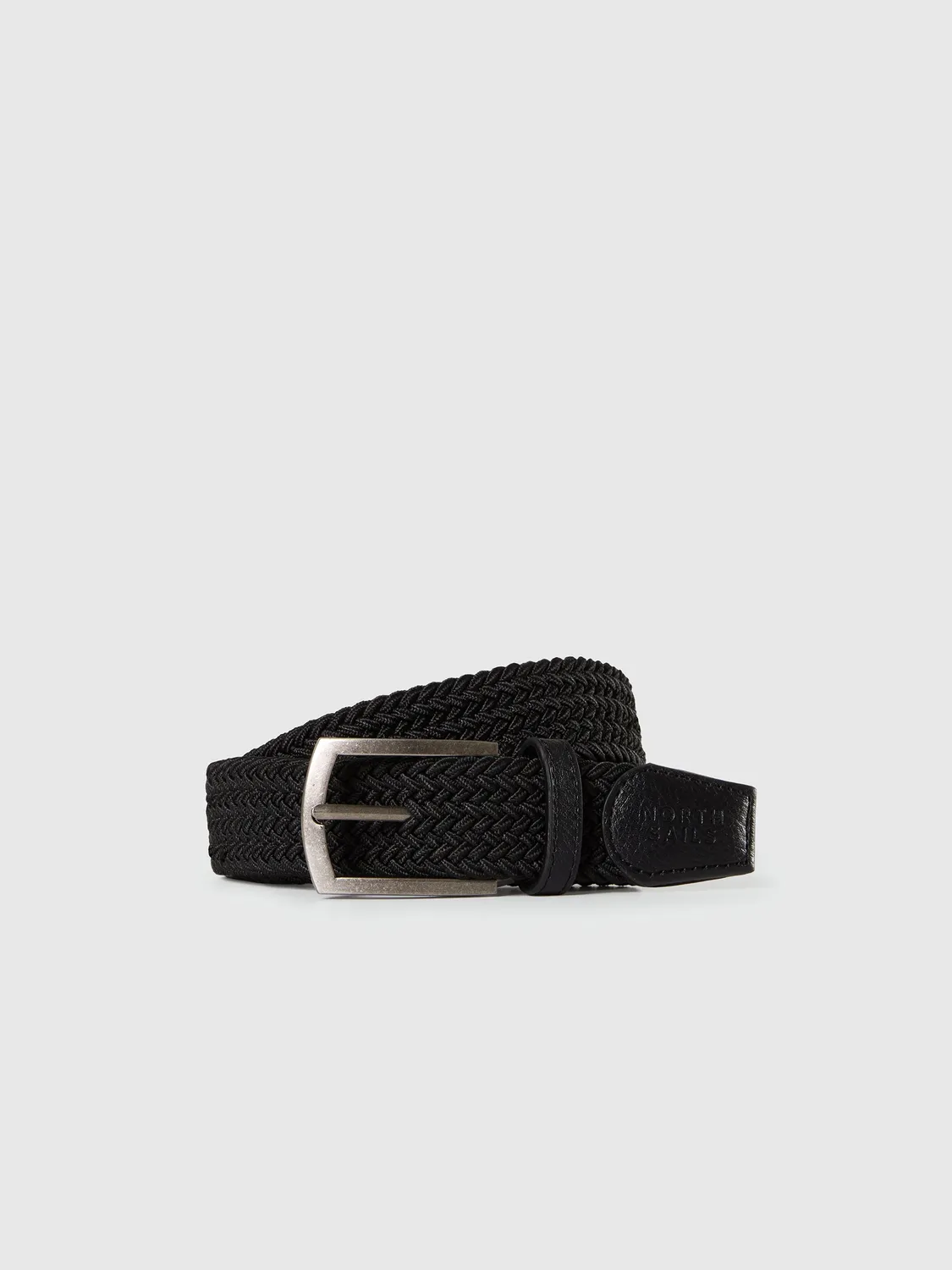North Sails ceinture tressée extensible beige taille unique