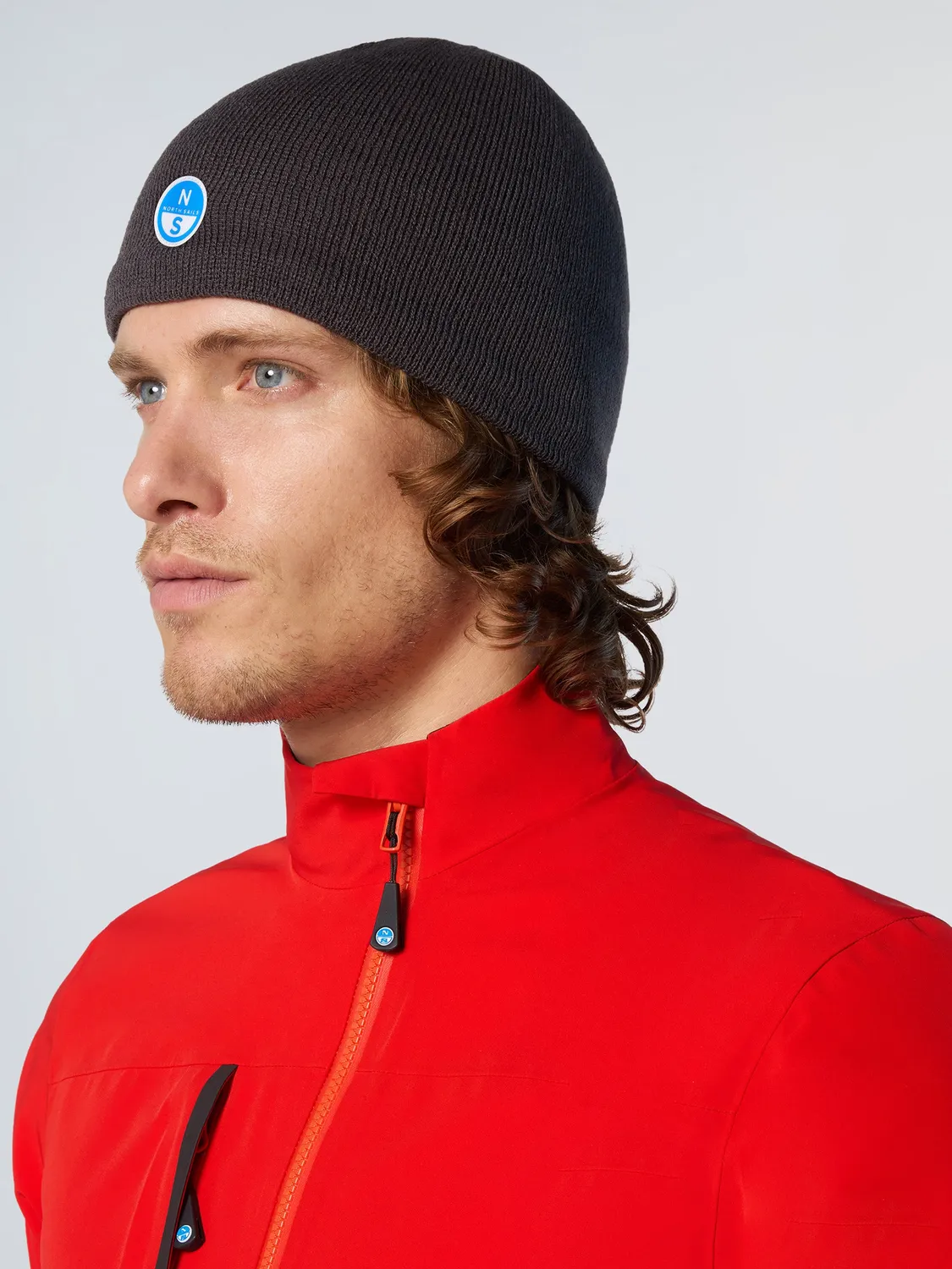 North Sails Front Logo bonnet bleu océan
