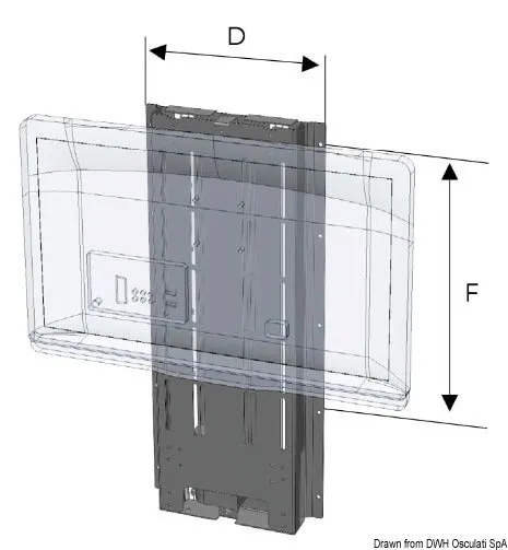 easysea Noval lift TV UP-DOWN 700 mm 24V