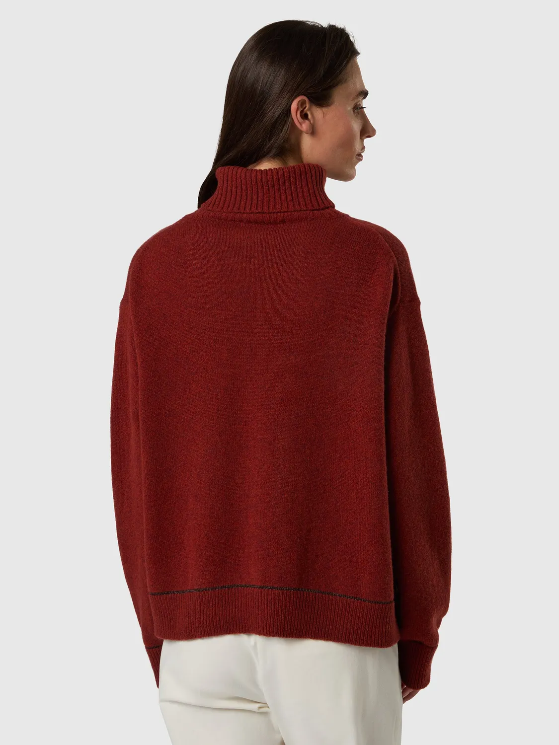 North Sails pull mouliné col montant femme tandor spice