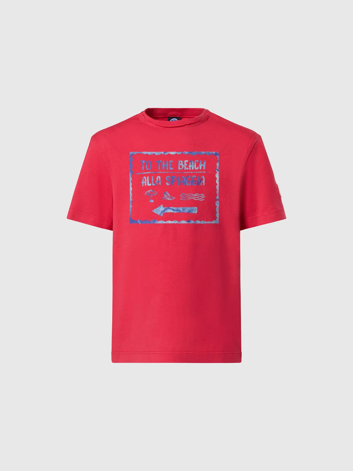 North Sails Beach Print t-shirt enfant coton bio