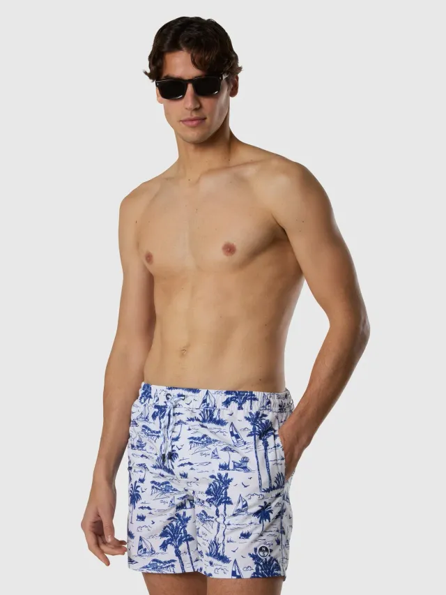 North Sails Short Peachskin imprimé Combo 20