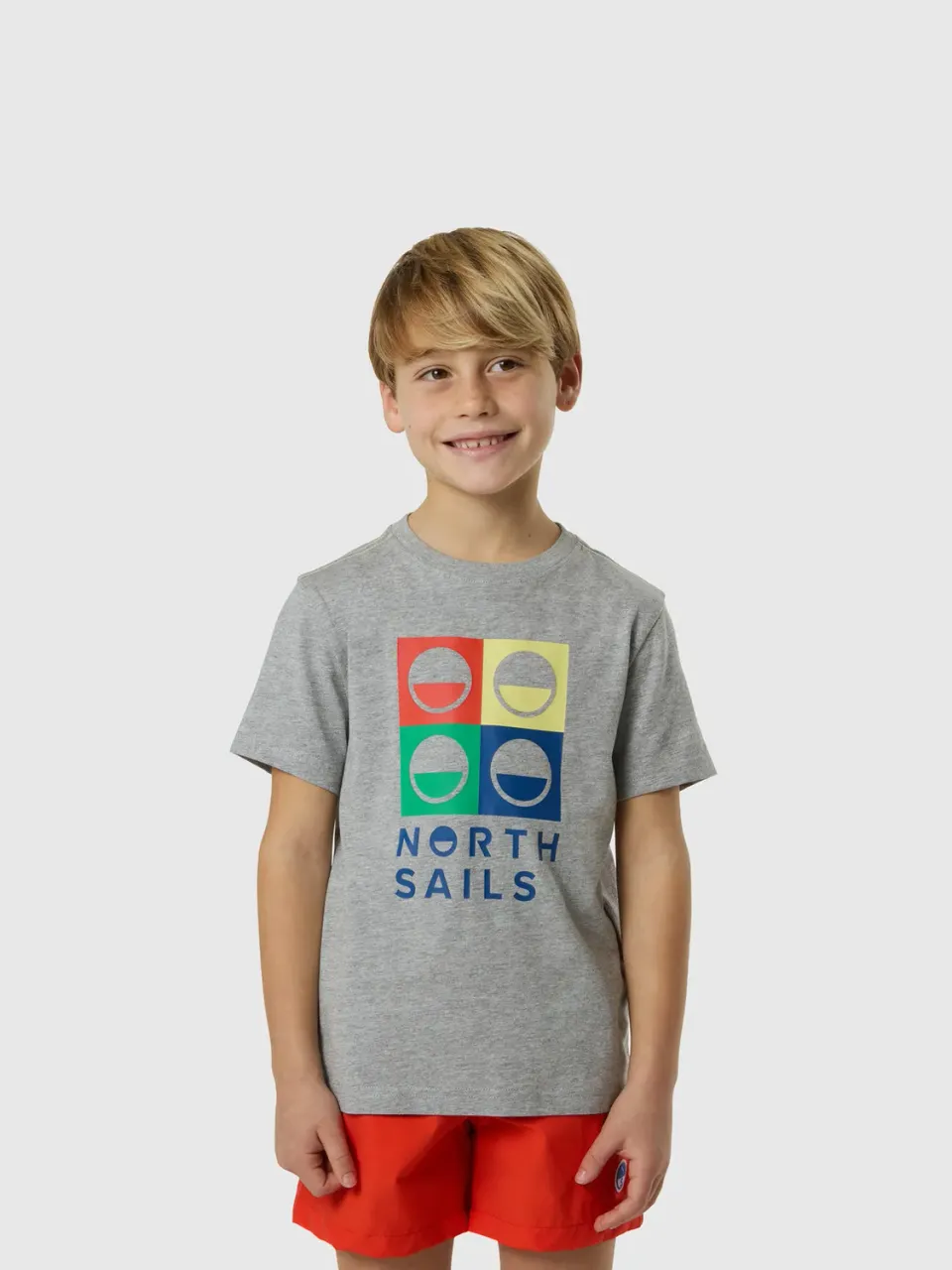 North Sails T-shirt imprimé chest coton bio