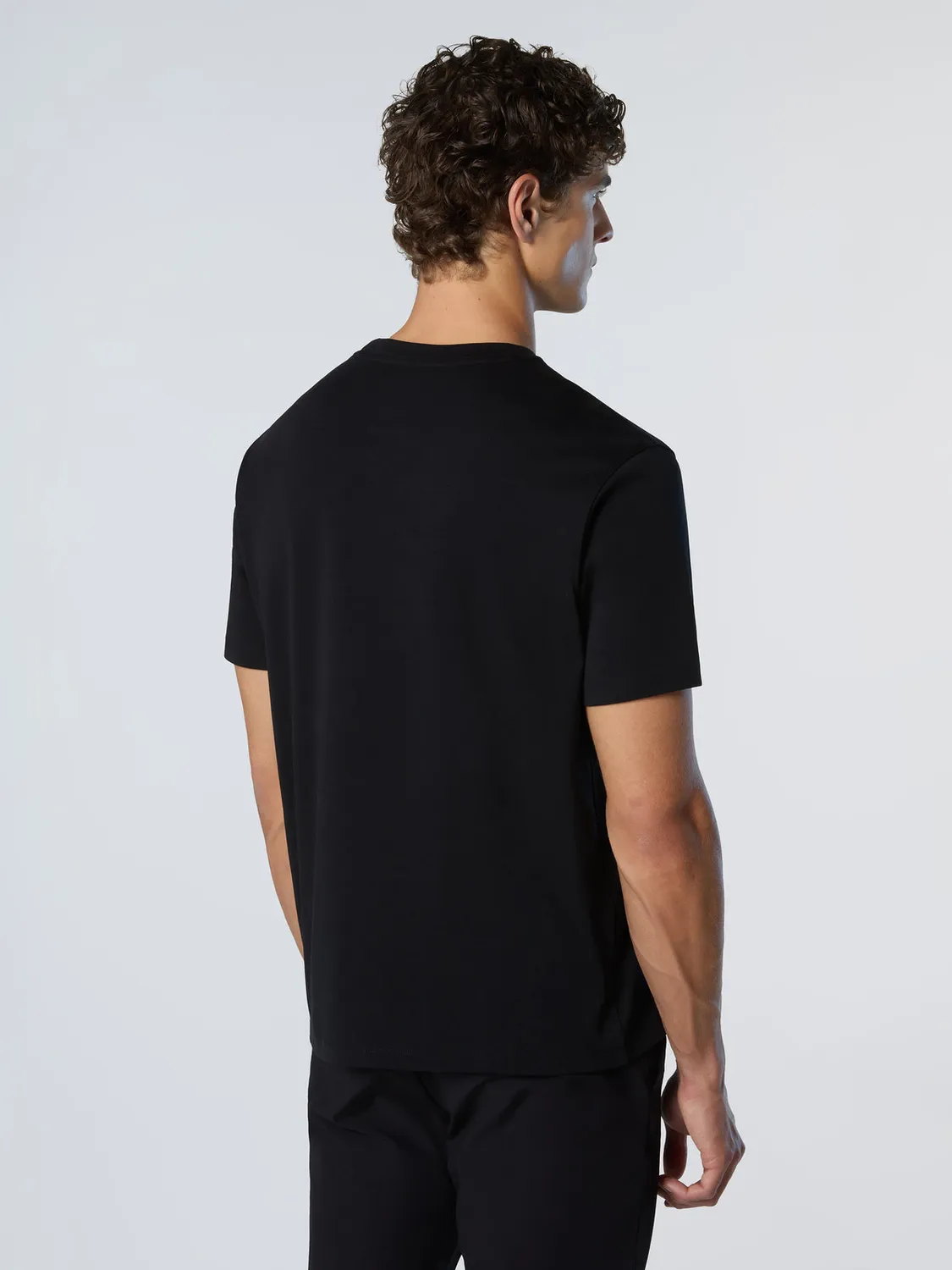 North Sails t-shirt interlock coton bio label