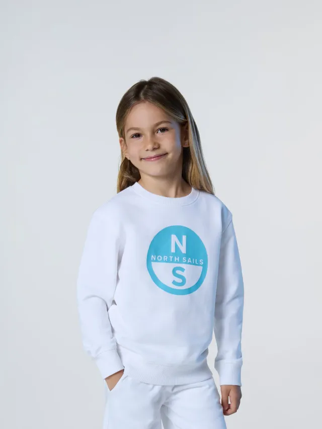 North Sails sweat enfant maxi logo coton bio