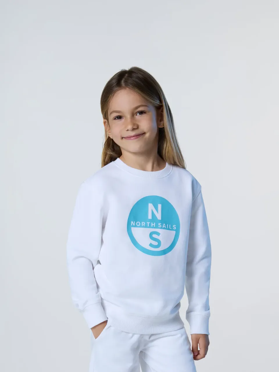 North Sails sweat enfant maxi logo coton bio